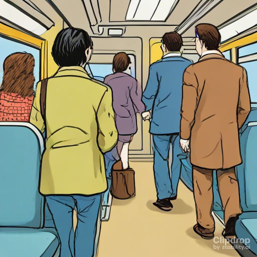 transport public si bunele maniere in transport oameni educati